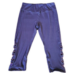 Tema Athletics Calf Length Cutout Leggings/Workout Pants Size 2X